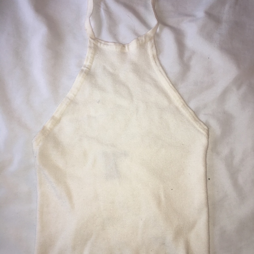 Forever 21 High Neck Crop Top